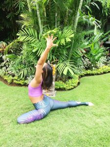 Pigeon Pose Bali yoga Retreats 3