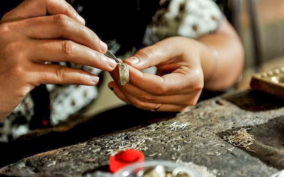 Balinese silversmith’s workshop